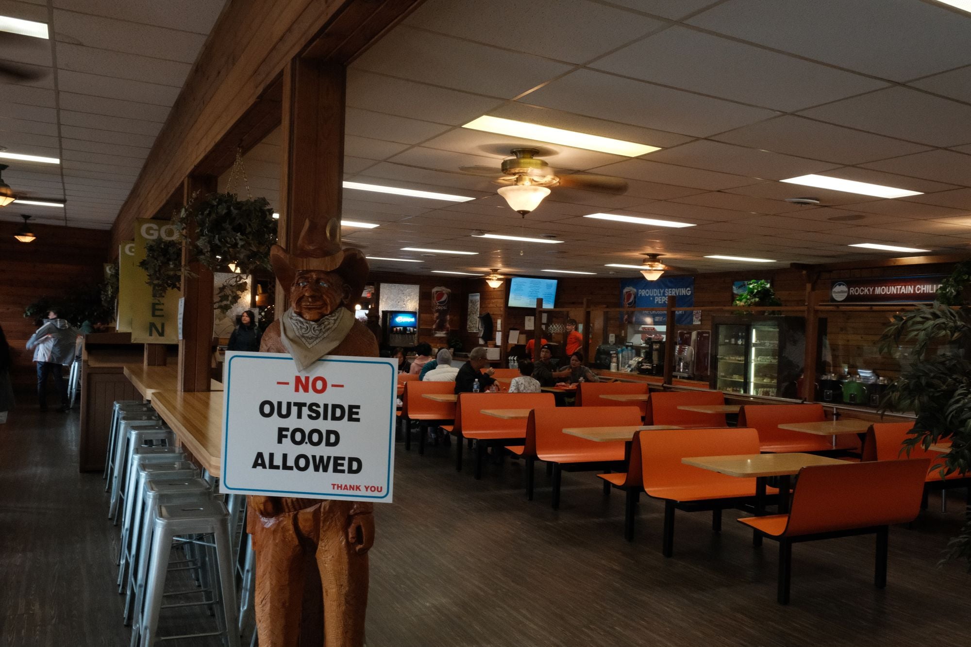 Pitstop near Glacier National Park